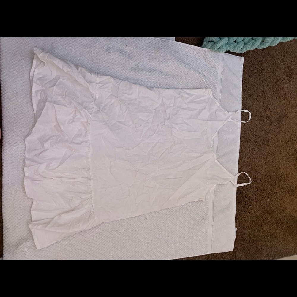 White Cover Up Dress